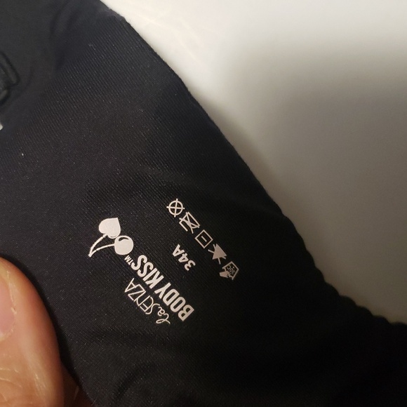 La SENZA Black Full-Coverage Bra with Adjustable Straps Body Kiss 34A NWT - Picture 5 of 6